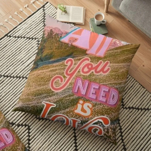 NEW! “All You Need Is Love” Pillowcase Cover ❤️ - Picture 3 of 6